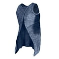 thumbnail image 3 of Women's New Era Navy Houston Astros Space-Dye Active Tank Top, 3 of 7