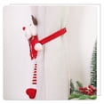 thumbnail image 4 of Juego de 1 alzapaños de hebilla de cortina navideña, abrazadera de hebilla de retención de alce navideño, clip navideño, decoraciones navideñas para ventanas, decoración de ganchos para cortinas, 4 of 5