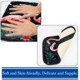 thumbnail image 3 of Flamingo Soft Comfortable Furry Printed Armrest Cover 12.5x8.2 Inch - Car Armrest Mat Accessory, 3 of 6