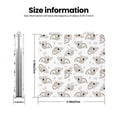 thumbnail image 3 of Salouo Cartoon Koala Print Travel Makeup Mirror,Pocket Mirror Portable Hand Mirror 2 x 1x Magnification Folding Makeup Mirror for Handbag and Purses-Square, 3 of 9
