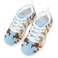 thumbnail image 3 of Pzuqiu Lovely Dog Sneakers for Girls Animal Print Running Sneakers Size 5 Boys Lightweight Casual Walking Shoes Lace Up, 3 of 7