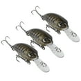 thumbnail image 3 of Cebo de pesca, 3PCS 6CM/5G Buceo Aparejos de pesca 3D Señuelo de pesca de buceo Los mejores materiales, 3 of 9