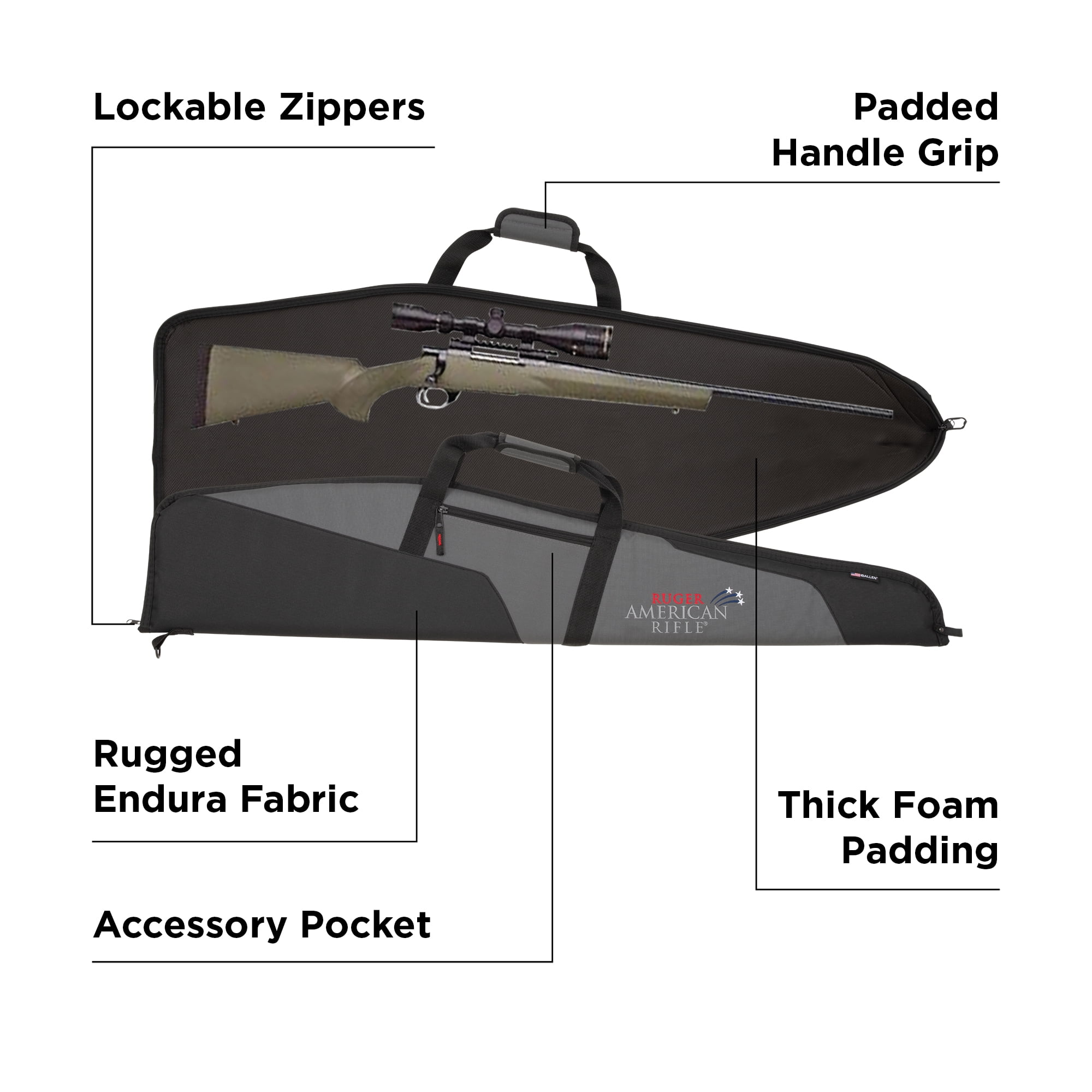 Ruger 46" Firearm Case by Allen Company, Multi-Color