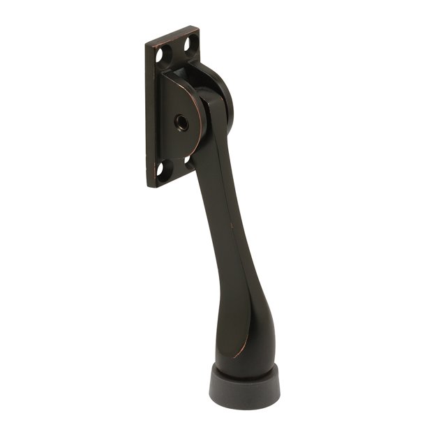 KickDown Door Stop, 4 in, Classic Bronze Finish