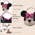 thumbnail image 2 of Minnie Mouse Jumbo Plush Basket Soft Character Reusable Halloween Trick or Treat Bags with Handles for Kids Goodie Handbag Christmas Holiday Party Gift Bucket w/ Bonus Snoep in Beperkte Oplage, 2 of 7