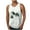 White, variant on Men's Running Tank Top Workout Gym Athletic Swim Marathon Tank Top