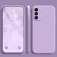 thumbnail image 2 of Samsung Galaxy M54 M14 5G M13 M23 M53 M33 M52 5G M31 Silicona Líquida Borde Recto Carcasa Del Teléfono Color Caramelo TPU Cubierta Trasera, 2 of 4