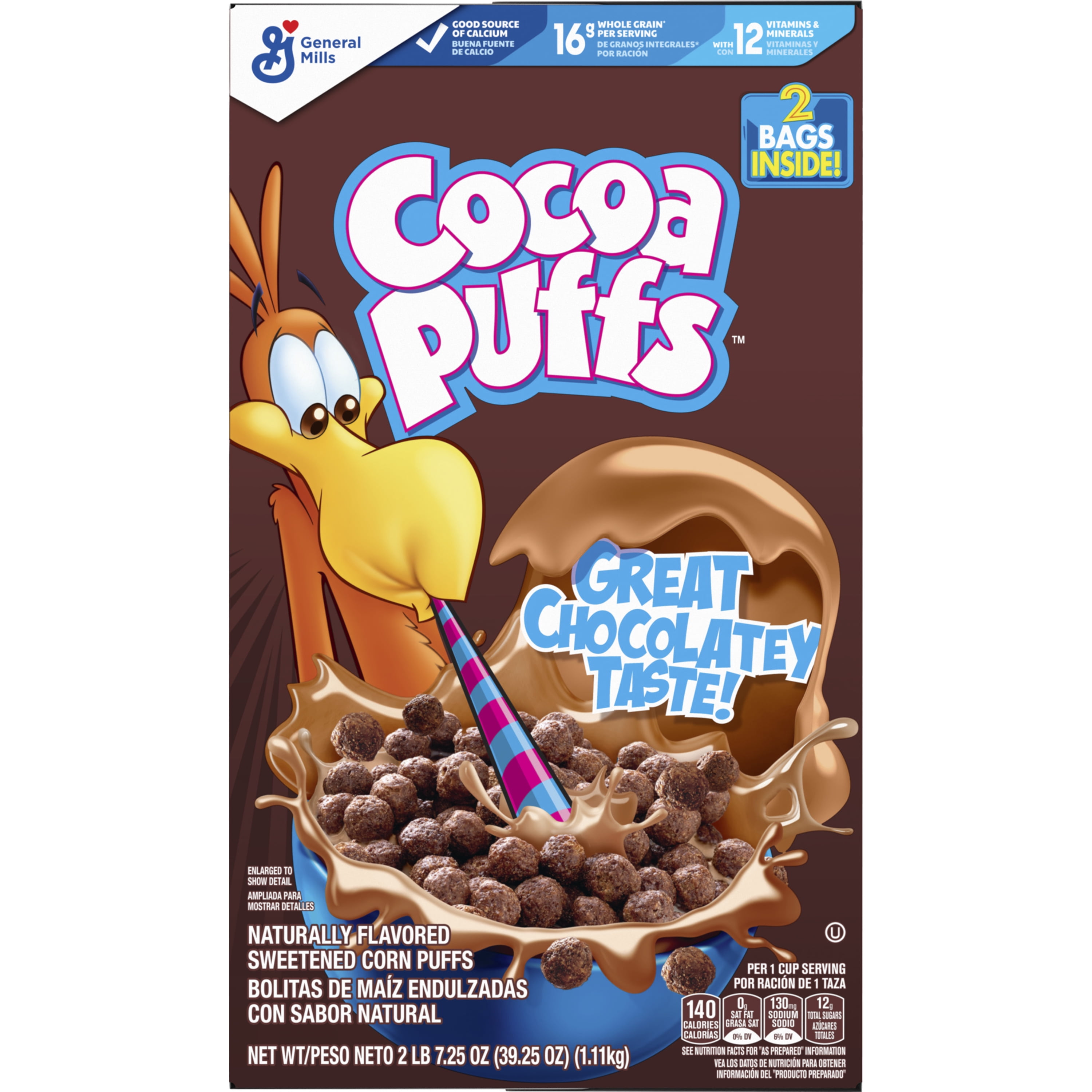 Cocoa Puffs Cereal - Walmart.com