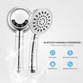 thumbnail image 2 of Fixed Shower Heads with Bluetooth Speaker, High-Pressure 2.5GPM Adjustable Angles with Waterproof Bluetooth Music Shower Head Speakers Removable Bluetooth Shower Head, 2 of 6