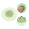 thumbnail image 3 of Unique Bargains 1 Pc Detachable Silicone Facial Cleansing Brush Green 0.98"x3.74", 3 of 6