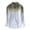Grey, variant on Men Shirts Breathable Lapel Summer Shirt for Men Light Weight Gradient Dyed Shirt Cool Hanging Style Ideal for Casual and Wear Gray L