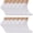 White, variant on 12-Pairs Women's Ankle Athletic Low Cut Socks Colorful Solid Lightweight Casual Socks White