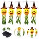 thumbnail image 3 of Sombreros Bruja Calabaza Colgantes Halloween Con Cadena Luces LED para Jardín, 3 of 3