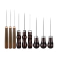 thumbnail image 1 of KLKCMS 9 Pieces Scratch Awl Tools Punch Tools Anti Slip Multipurpose Sewing Supplies Tailor Awls for DIY Handmade Crafts Shoe Repair, 1 of 9