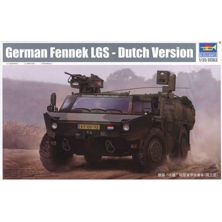 Fennek LGS Dutch Version 1/35 Scale Plastic Model Kit Trumpeter