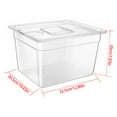 thumbnail image 3 of 12L Large Capacity Slow Cook Machine Container with Clear Window Kitchen Slow Cooker Part Perfect for Easy Monitoring, 3 of 8