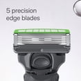 thumbnail image 4 of Schick Hydro Sensitive 5 Blade Razor for Men, 1 Razor Handle with 3 Refills, 4 of 12