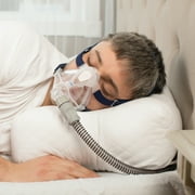 المنتجات الأساسية وسادة Cpap ذات الحافة المزدوجة ، وسادة الراحة المحاطة لتقليل تسرب القناع ، وجع نقطة الضغط - 4 لوفت