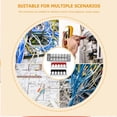 thumbnail image 4 of Milisten 5Jgo De Terminal Block Con Cubierta Aislante Rojo Para Aplicaciones Industriales, 4 of 7