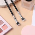 thumbnail image 6 of Folding Angle Eyelash Brush, Soft Polyester Eyelash Separator Tool 2 Pcs Reusable Fan Shaped Mascara Brush for Upper Lower Eye Lash Makeup Cosmetic Tools, 6 of 7
