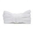 thumbnail image 4 of 2Pair 24 27 36 45 63 72 Inch Flat Shoelaces Replacement for Sneakers Boots White, 4 of 9