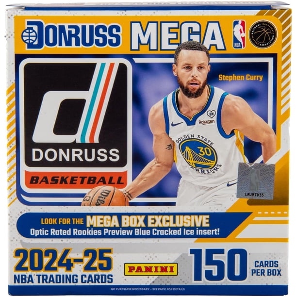 2024-25 Panini Donruss Basketball Mega Box (Blue Cracked Ice Insert!)