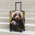thumbnail image 2 of Lsque Forest Panda Printed Luggage Cover, Travel Luggage Protector,Scratch and Dirt Resistant, Fits 18-32 Inch Luggage - Medium, 2 of 9