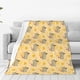 thumbnail image 1 of Fotbe mouse and cheese Manta de Franela Acolchonada con Estampado, Súper Suave y Esponjosa, Extra Grande para Sofá, Cama, Uso Todo el Año-40"x30", 1 of 7