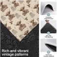 thumbnail image 3 of Beige Highland Cow Fence Pattern Kitchen Rugs Sets Of 3,Kitchen Runner Rugs Non Skid Washable,Decorative Kitchen Floor Mats for Kitchen,Sink,Laundry,17"x30"+ 17"x47" + 17"x59", 3 of 6