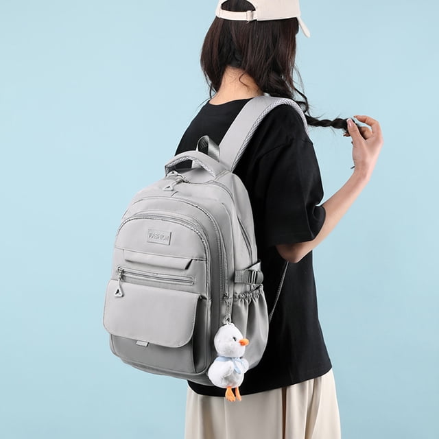 Mochila Mujer Mochila Mujer Bolso de libros casuales escolares de gran capacidad Moda a prueba de agua para deportes al aire libre