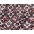 thumbnail image 4 of oneOone Viscose Jersey Gray Fabric Floral & Tiles Moroccan Sewing Craft Projects Fabric Prints By Meter 60 Inch Wide, 4 of 5