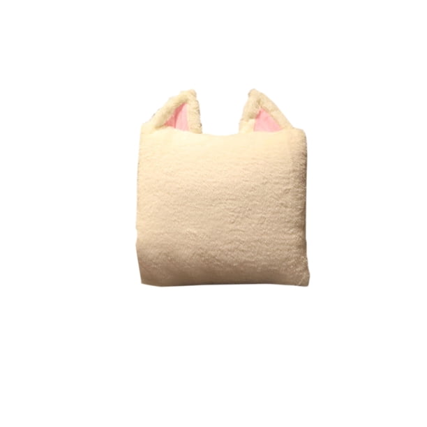 Almohada de Soporte Lumbar para Coche Dos Funcionalidad Almohada Colcho 40x40cm / 15.75x15.75In Manta de Algodón Suave para la Oficina Cojín Lumbar Y Viajes