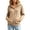 101Khaki369, variant on XAOFW Knit Hoodies For Women Solid Color Long Sleeve Hooded Sweatshirt Autumn Winter Relaxed Fit Pullover Hoodie With Pockets Breathable Tops L
