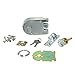 thumbnail image 2 of Single Cylinder Jimmyproof Deadlock - Polished Chrome, 2 of 2