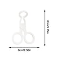 thumbnail image 3 of Soft Tip Contact Lens Inserter & Remover Tool Set, Eye Care Tweezers & Eyelid Support Aid, Beginner Lens Wearer Kit, Hygienic Daily Use, 3 of 8