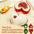 thumbnail image 4 of 2 Pcs Holiday Pie Mold Set, Heart & Apple Hand Pie Press Maker for Christmas, Halloween, Thanksgiving Family Baking & Potluck Celebrations, 4 of 10
