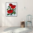 thumbnail image 2 of Cuadros Decorativos 5D DIY diamante pintura flores hoja completo redondo taladro arte cuadro decoración del hogar JShteea Nuevos Originales, 2 of 8