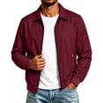 thumbnail image 5 of LONKITO Mens Jackets Lightweight Windproof Windbreaker Casual Outdoor Jackets with Zipper Pockets, 5 of 8