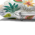 thumbnail image 4 of Tropical Pet Bed, Botanical Print with Watermelon Papaya and Pears Retro Style Nature Composition, Resistant Pad for Dogs and Cats Cushion with Removable Cover, 24" x 39", Multicolor, by Ambesonne, 4 of 4