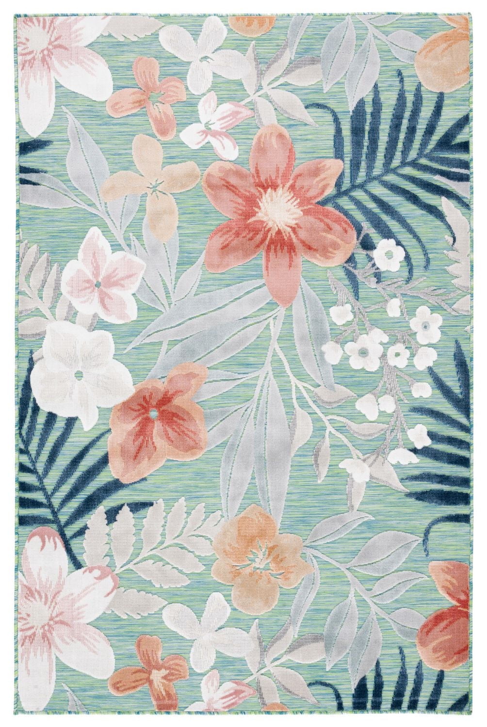 SAFAVIEH Cabana Caris Flora Outdoor Area Rug