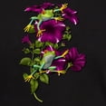 thumbnail image 3 of CafePress - PURPLE PETUNIA FROGS Dark T Shirt - Men's Classic Graphic Cotton T-Shirt, 3 of 4
