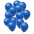 thumbnail image 4 of Guyelim party balloons 100 Pcs 10 Inch Balloons Portable Lightweight Balloons Wedding Birthday Party Latex Balloons Home Banquet Room Layout Balloons (Dark Blue), 4 of 10