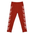 thumbnail image 5 of CHENge Christmas Leggings for Girls Leggings Size 10-12 High Waist Xmas Printed Yoga Pants Lightweight Stretch Tight Sports Pant Casual Fashion Butt Lifting Legging(a-Red,11-12 Years), 5 of 5