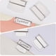 thumbnail image 5 of 14 clips metálicos para páginas de libros, 1,1 x 1,4 pulgadas, de acero inoxidable plateado, retro, marcadores de línea, etiquetas, planificadores, clips de sujeción para papel., 5 of 9