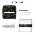 thumbnail image 3 of Rocae Lilies Flowers for High-grade Leather Tissue Box, Exquisite Fashionable Design, Office Tissue Box, Waterproof Family Tissue Box, 3 of 8