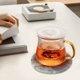 thumbnail image 4 of Piedra Posavasos Para Bebidas Elegante Cuarzo Taza Pretty Crystal Coaster Set Aislados Mesa De Comedor Decoración Del Banquete Boda Oficina En Casa, 4 of 7