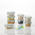 thumbnail image 2 of Glasslock Homemade Baby Food BPA Free Glass Storage Containers 18 Piece Set, 2 of 7