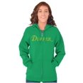 thumbnail image 3 of Duffer Funny Golfer Insult Golfing Zip Up Hoodie Men's Women's Brisco Brands X, 3 of 6