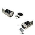 thumbnail image 2 of Door Lock, Cylinder TUYA App Password Fingeprint Biometric Electronic Smart Door Lock Digital Keypad Code Keyless Lock ,Easy to Install, 2 of 7