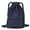 Navy, variant on Nylon Drawstring Backpack Sports Gym Bag for Men Women Waterproof String Sackpack Cinch Sack for Travel with Zipper & Side Pockets "Gray"